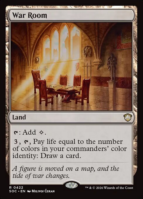 War Room (SOC) 422 - Near Mint