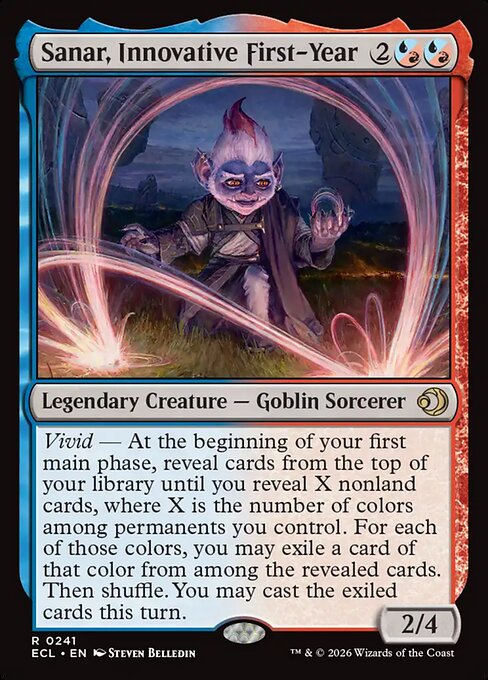 Sanar, Innovative First-Year Foil (ECL) #241