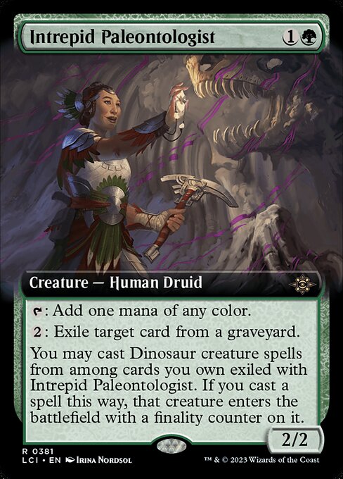 Intrepid Paleontologist Foil (LCI) #381