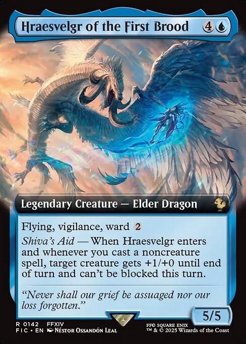 Hraesvelgr of the First Brood (FIC) 142 - Foil - Near Mint