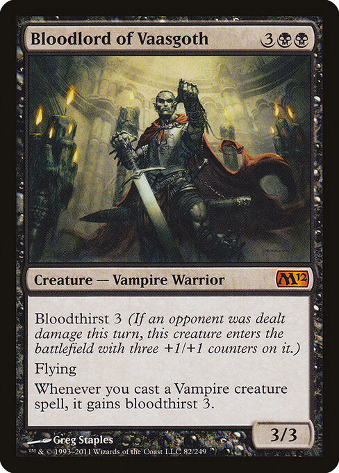 Bloodlord of Vaasgoth (M12) 82 - Near Mint