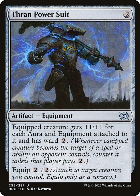 Thran Power Suit Foil (BRO) #253