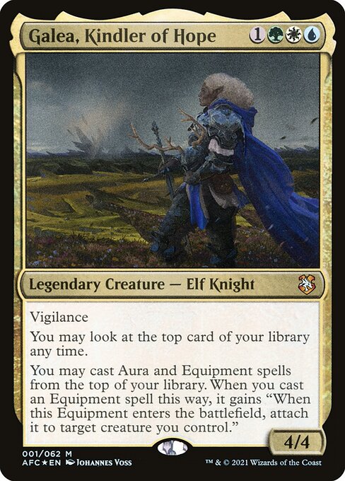 Galea, Kindler of Hope Foil (AFC) #1