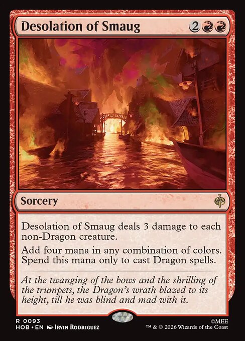 Desolation of Smaug Foil (HOB) #93