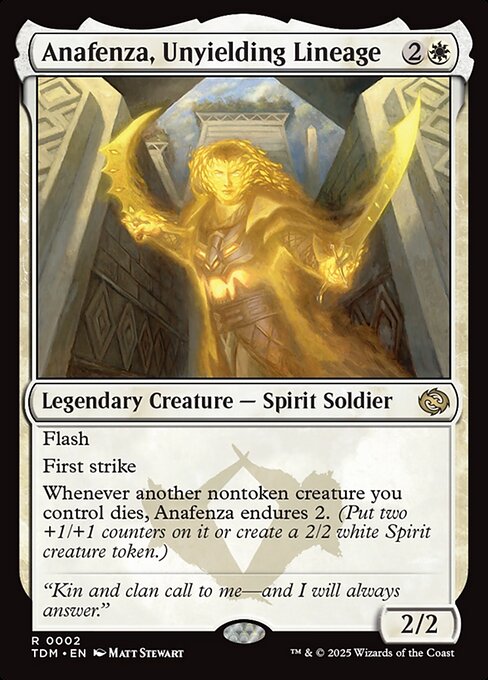 Anafenza, Unyielding Lineage (TDM) 2 - Near Mint