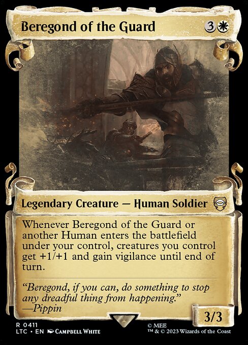 Beregond of the Guard (LTC) 411 - Near Mint
