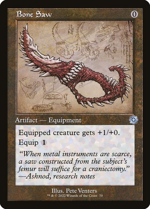 Bone Saw Foil (BRR) #70