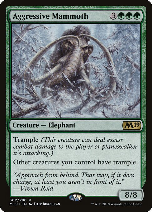 Aggressive Mammoth (M19) 302 - Near Mint