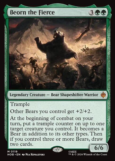 Beorn the Fierce (HOB) 119 - Near Mint