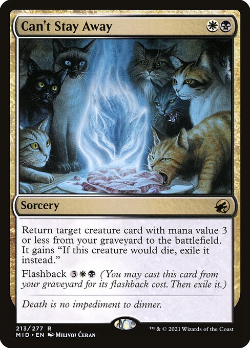Can't Stay Away Foil (MID) #213