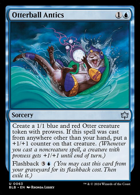 Otterball Antics Foil (BLB) #63