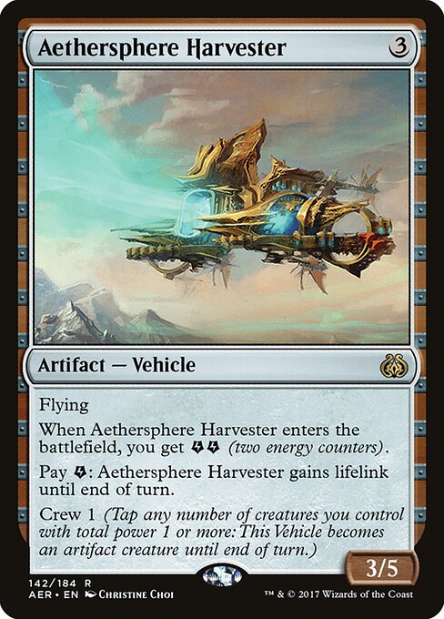Aethersphere Harvester (AER) 142 - Near Mint