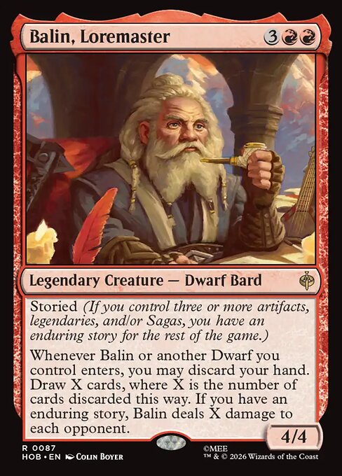 Balin, Loremaster Foil (HOB) #87
