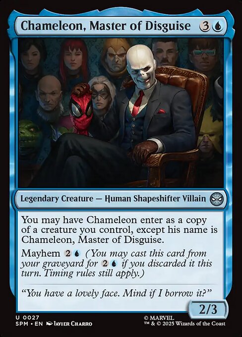 Chameleon, Master of Disguise Foil (SPM) #27