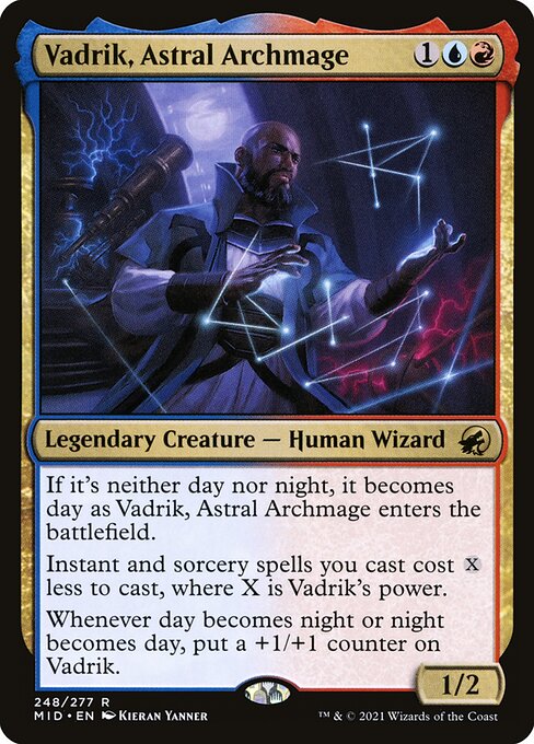Vadrik, Astral Archmage Foil (MID) #248