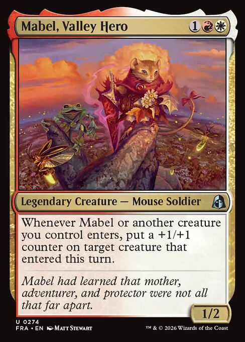 Mabel, Valley Hero Foil (FRA) #274