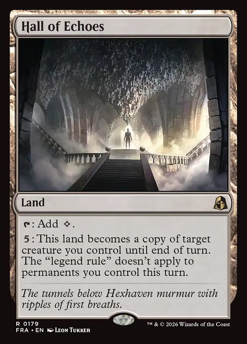 Hall of Echoes (FRA) 179 - Near Mint
