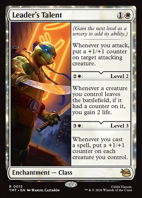 Leader's Talent (TMT) 13 - Near Mint