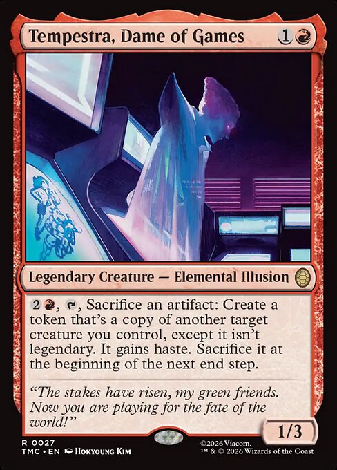 Tempestra, Dame of Games Foil (TMC) #27