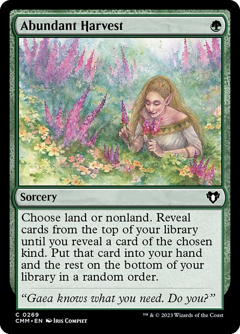 Abundant Harvest Foil (CMM) #269