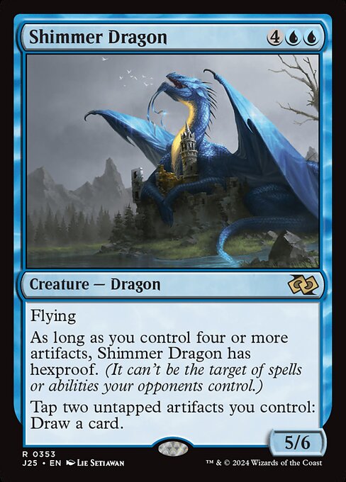 Shimmer Dragon (J25) 353 - Near Mint