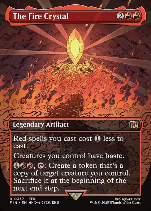 The Fire Crystal (FIN) 337 - Foil - Near Mint