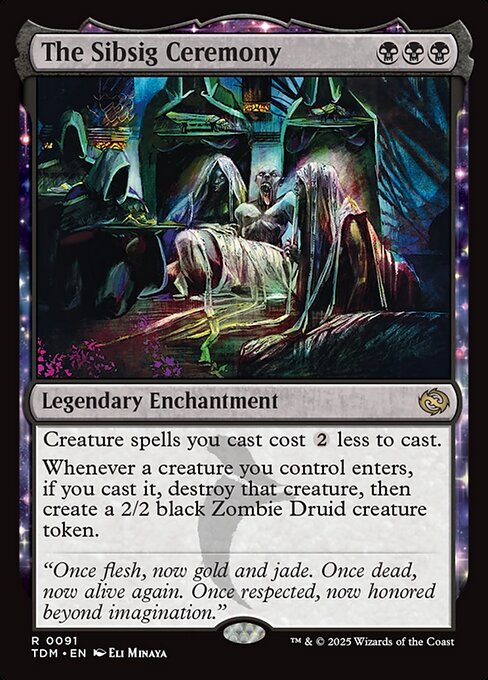 The Sibsig Ceremony (TDM) 91 - Near Mint