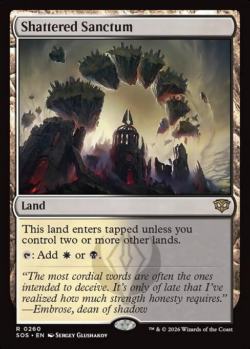 Shattered Sanctum (SOS) 260 - Near Mint