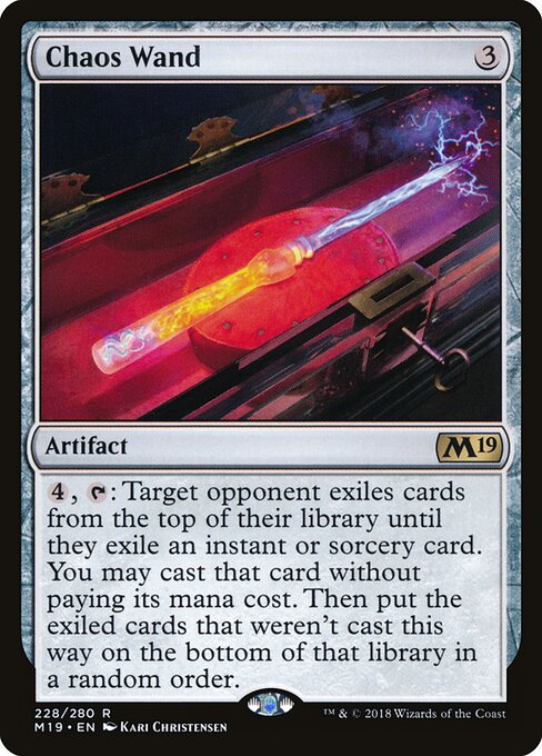 Chaos Wand (M19) 228 - Near Mint