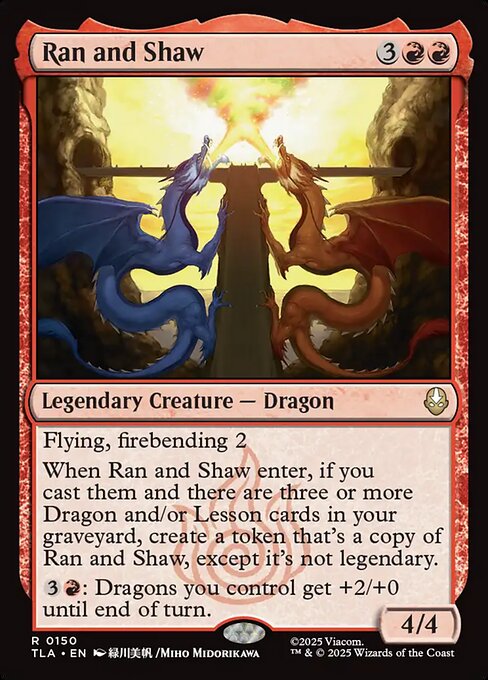 Ran and Shaw (TLA) 150 - Near Mint