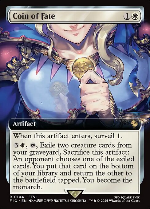 Coin of Fate (FIC) 104 - Near Mint