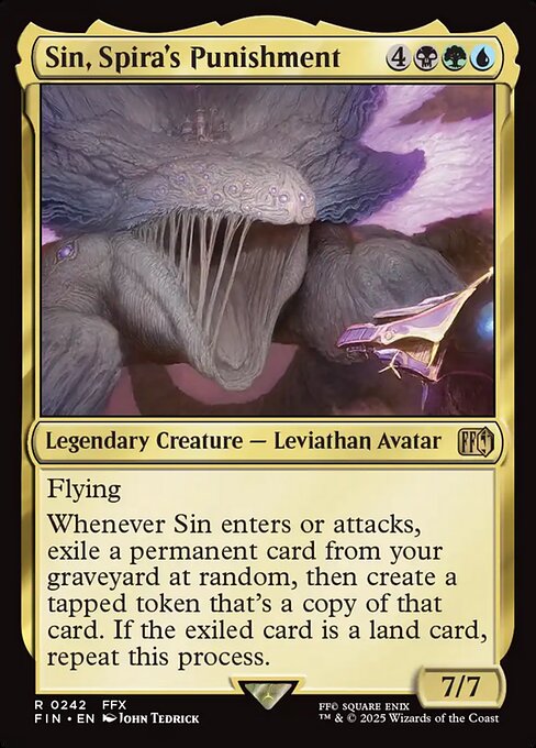Sin, Spira's Punishment (FIN) 242 - Near Mint