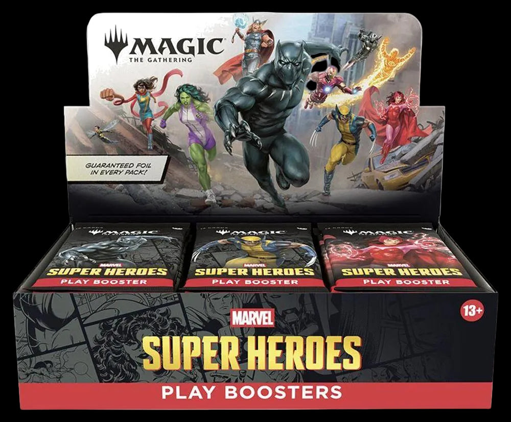 Marvel Super Heroes Play Booster Box