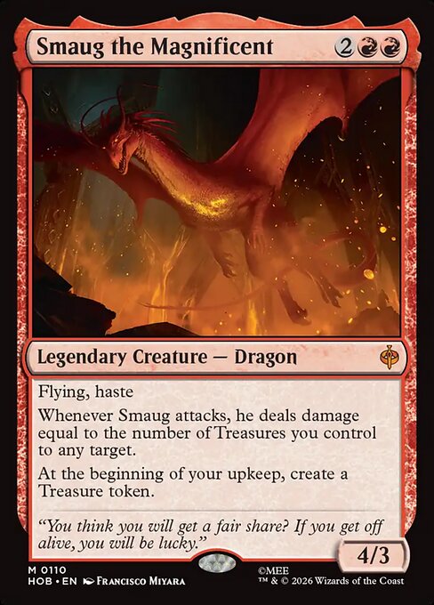 Smaug the Magnificent (HOB) 110 - Near Mint