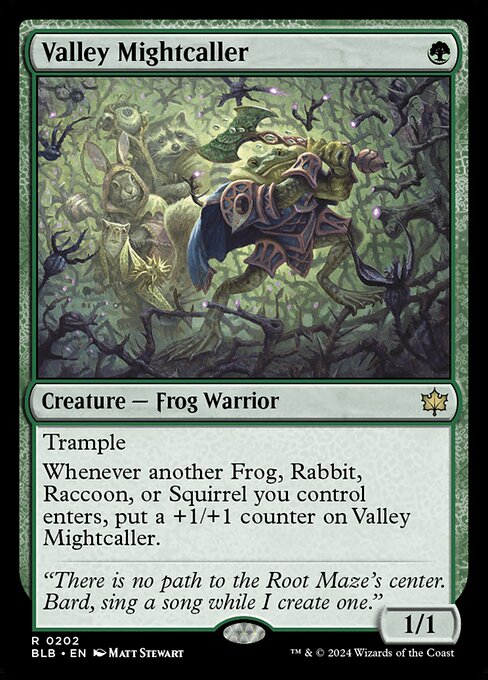 Valley Mightcaller (BLB) 202 - Near Mint
