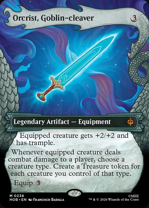 Orcrist, Goblin-cleaver (HOB) 236 - Foil - Near Mint