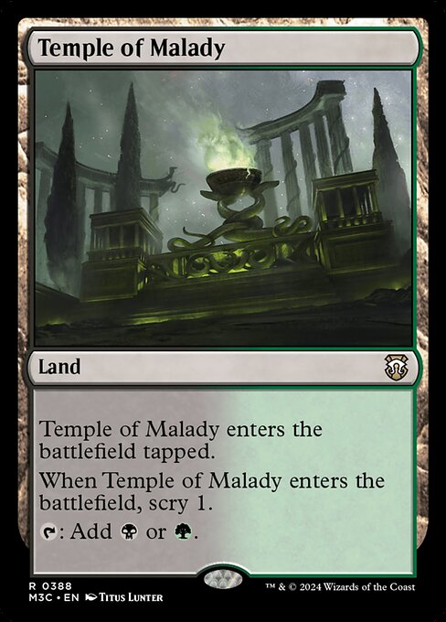 Temple of Malady (M3C) 388 - Near Mint