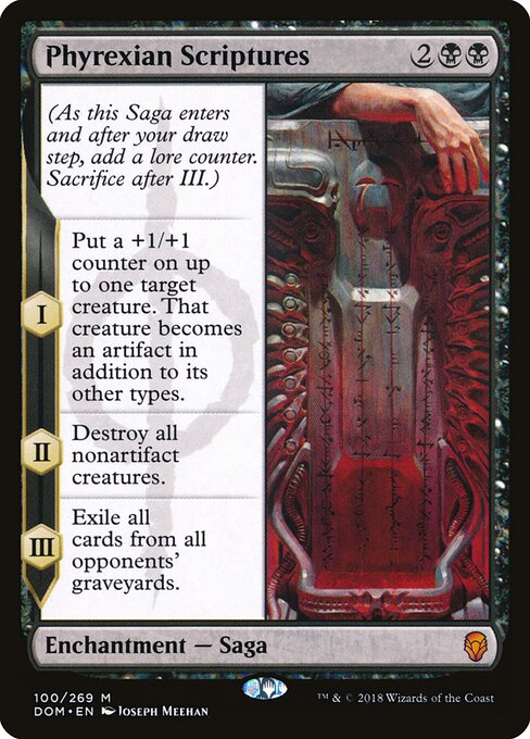 Phyrexian Scriptures (DOM) 100 - Near Mint
