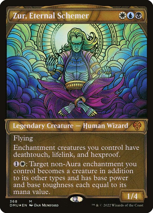 Zur, Eternal Schemer Foil (DMU) #368