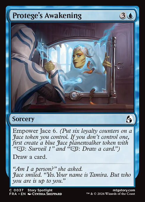 Protege's Awakening Foil (FRA) #37