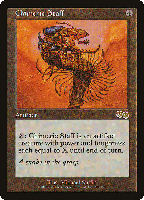 Chimeric Staff (USG) 288 - Near Mint