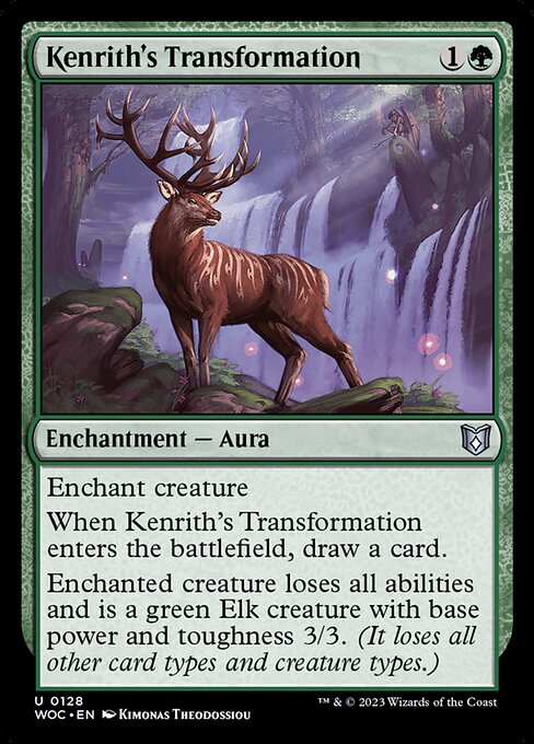 Kenrith's Transformation (WOC) 128 - Near Mint