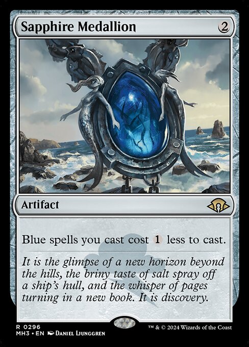 Sapphire Medallion (MH3) 296 - Near Mint