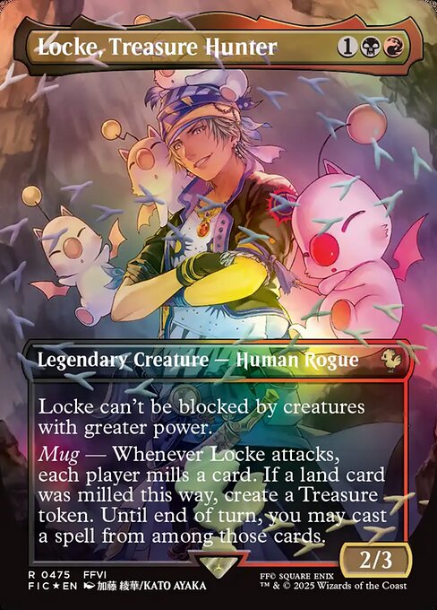 Locke, Treasure Hunter (FIC) 475 - Foil - Near Mint