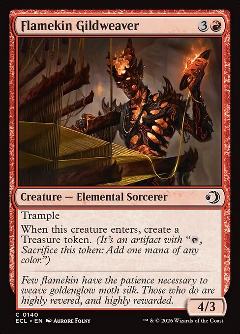 Flamekin Gildweaver Foil (ECL) #140