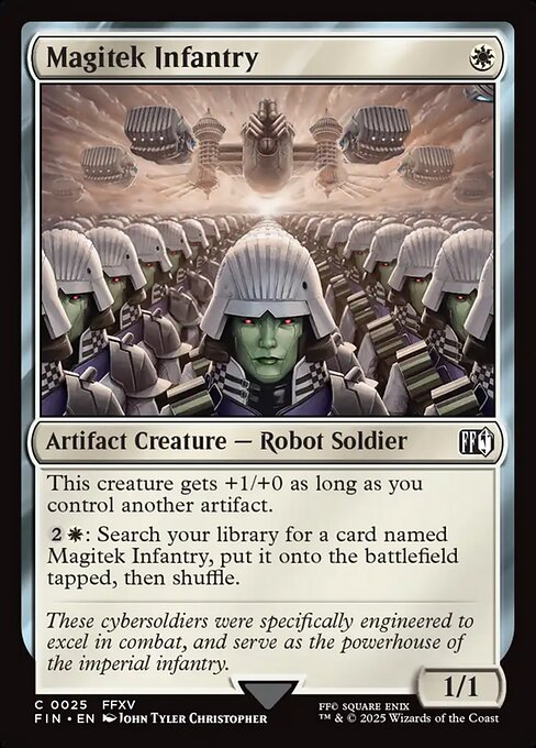 Magitek Infantry Foil (FIN) #25