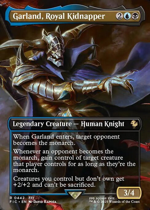 Garland, Royal Kidnapper (FIC) 442 - Near Mint