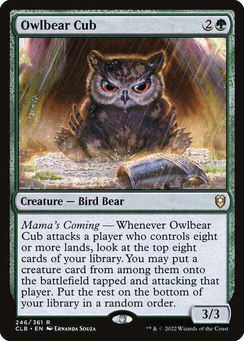 Owlbear Cub (CLB) 246 - Near Mint