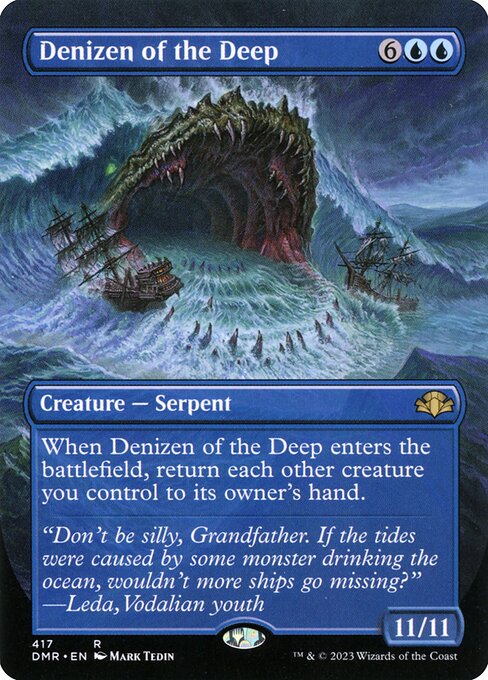 Denizen of the Deep Foil (DMR) #417