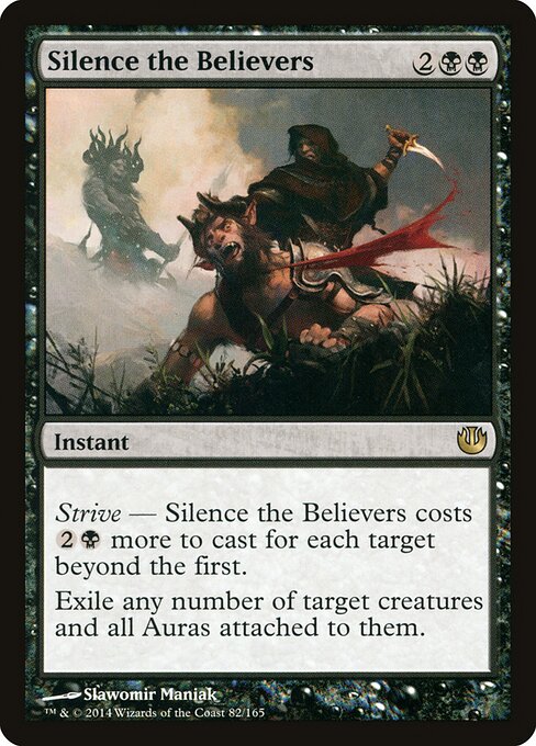Silence the Believers (JOU) 82 - Near Mint